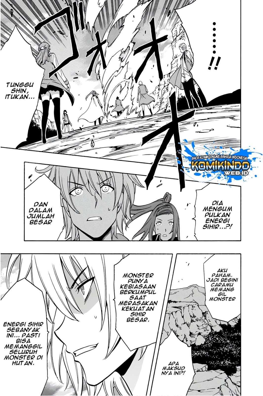Kenja no Mago chapter 35 halaman 21
