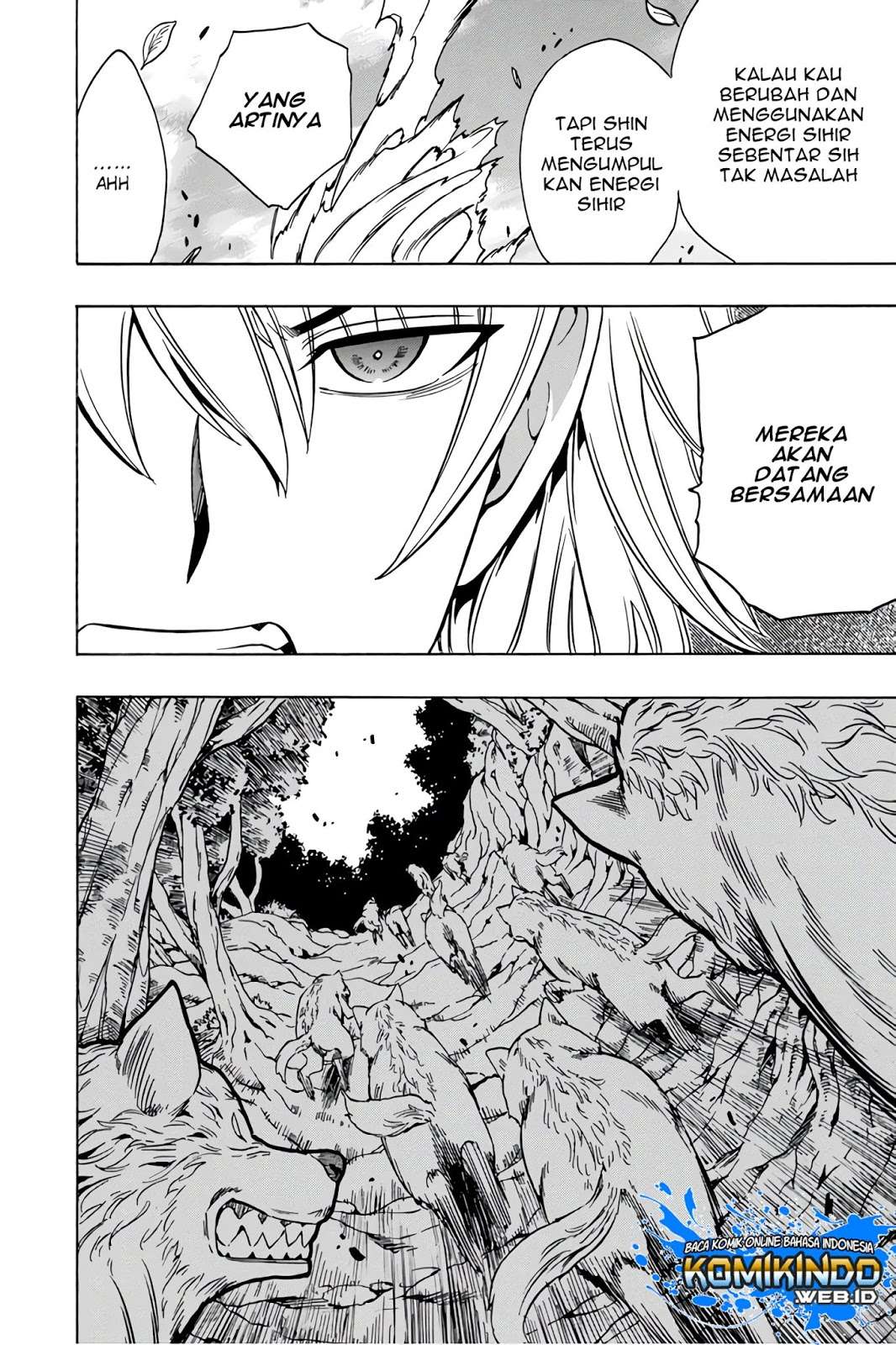 Kenja no Mago chapter 35 halaman 22