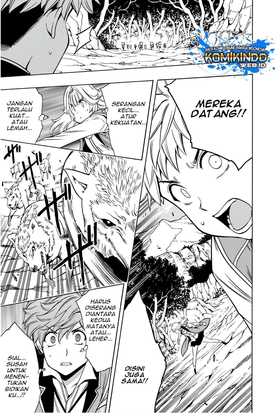 Kenja no Mago chapter 35 halaman 23