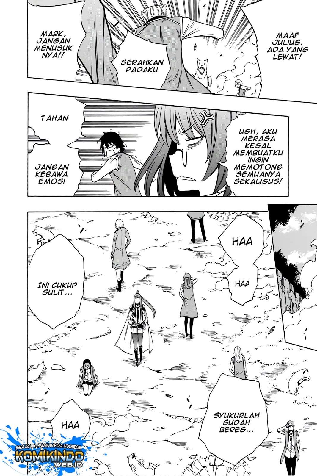 Kenja no Mago chapter 35 halaman 27