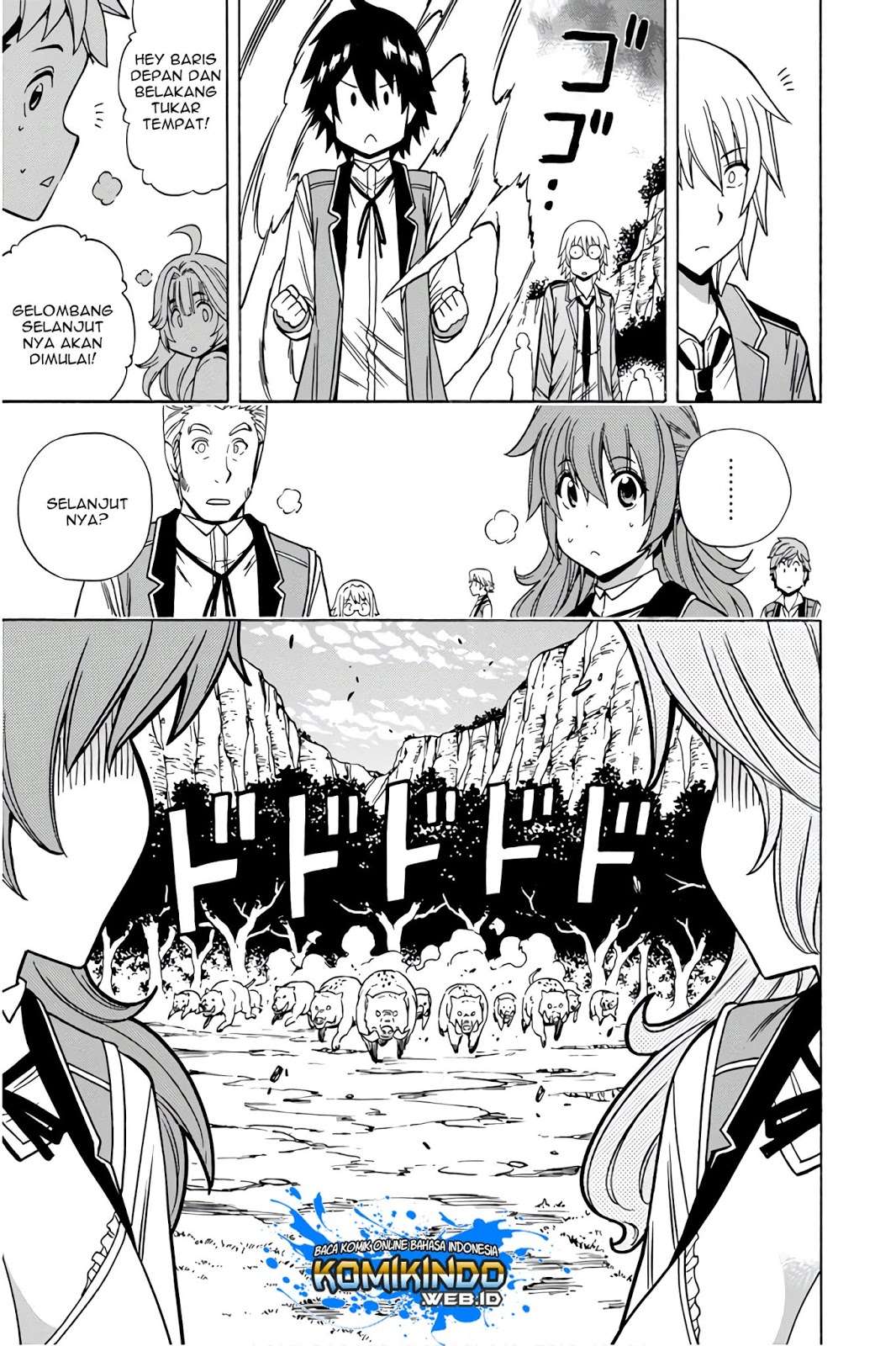 Kenja no Mago chapter 35 halaman 28