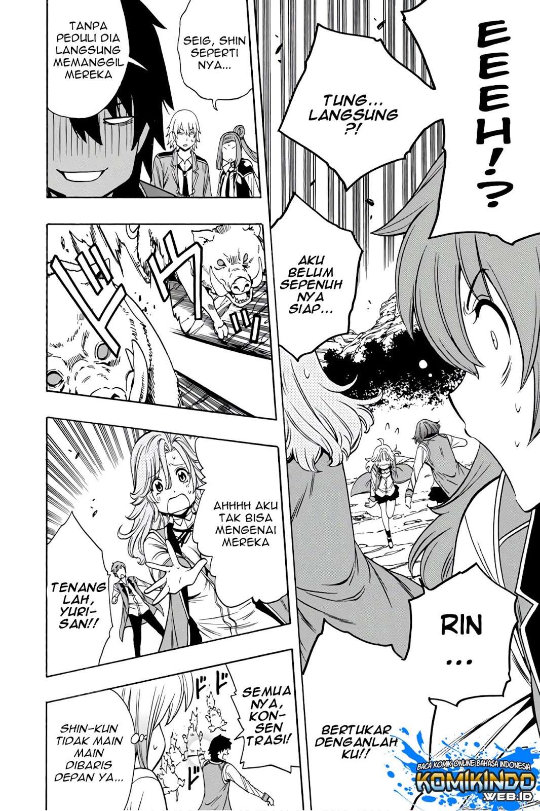 Kenja no Mago chapter 35 halaman 29