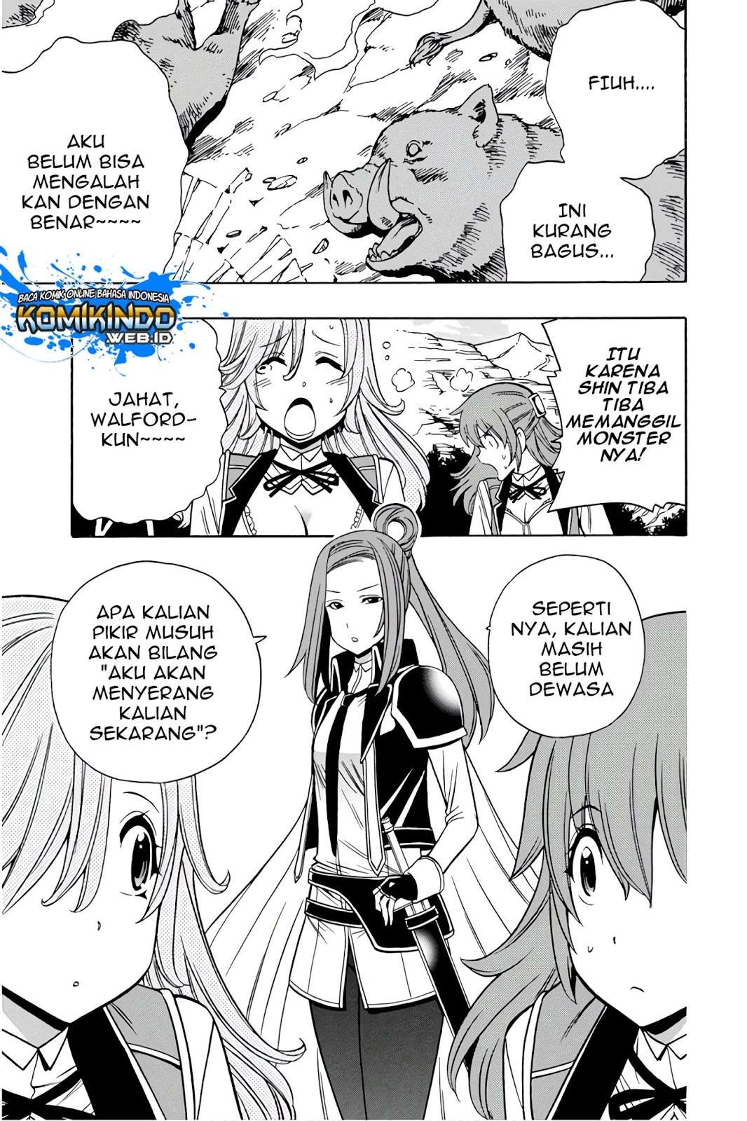 Kenja no Mago chapter 35 halaman 30