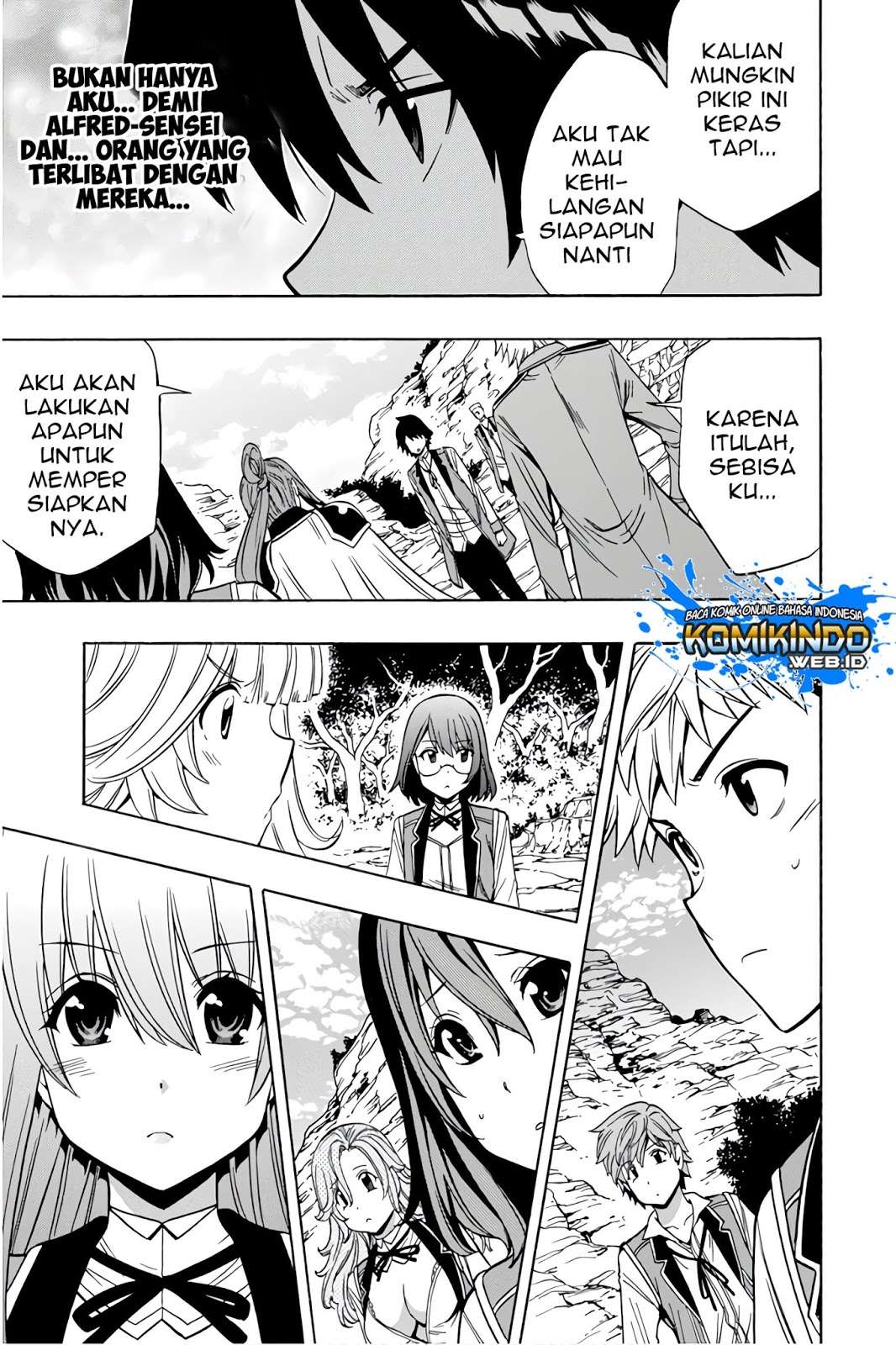 Kenja no Mago chapter 35 halaman 32