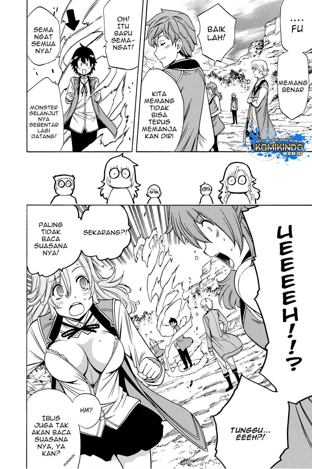 Kenja no Mago chapter 35 halaman 33