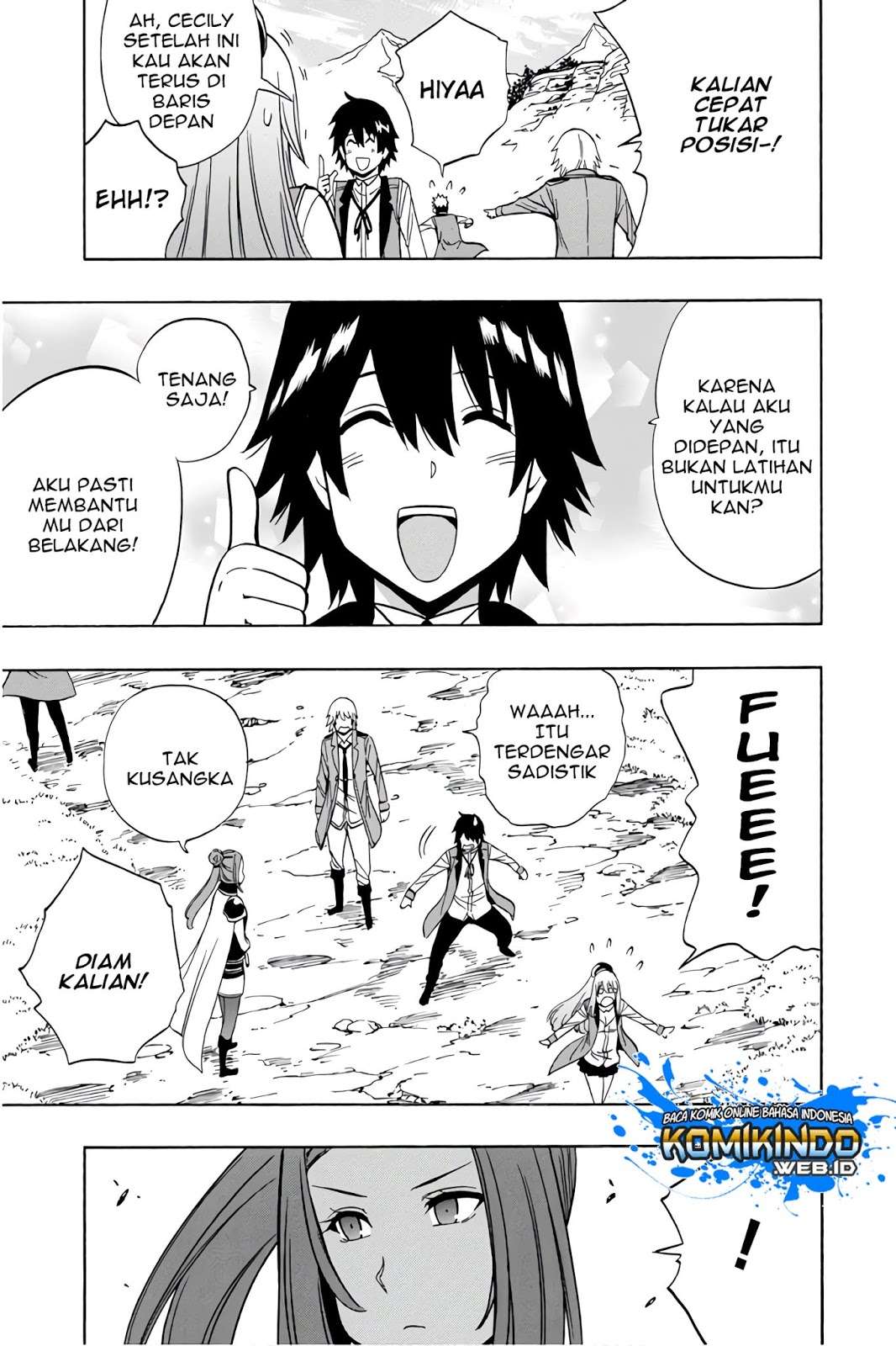 Kenja no Mago chapter 35 halaman 34