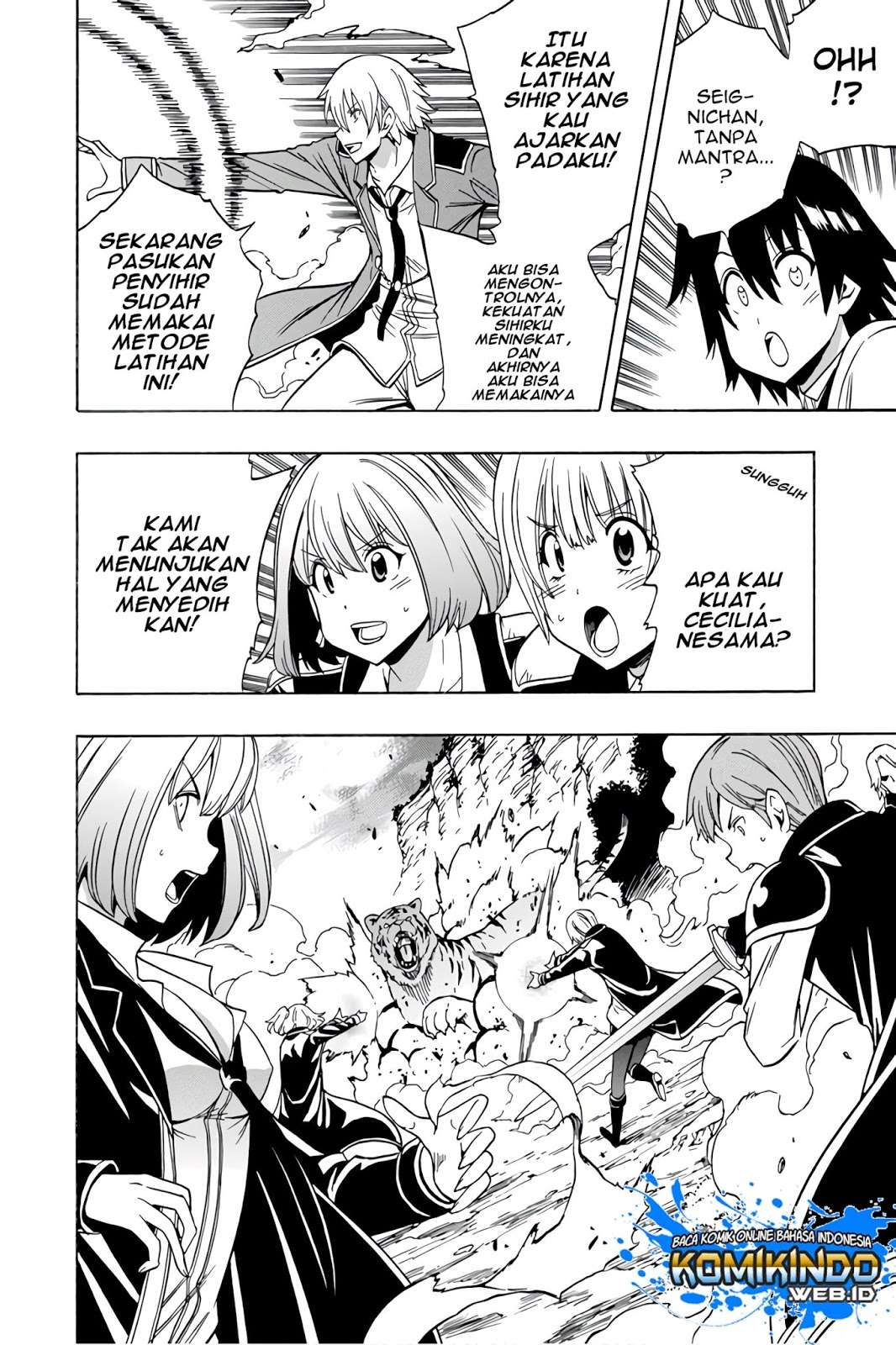 Kenja no Mago chapter 35 halaman 39