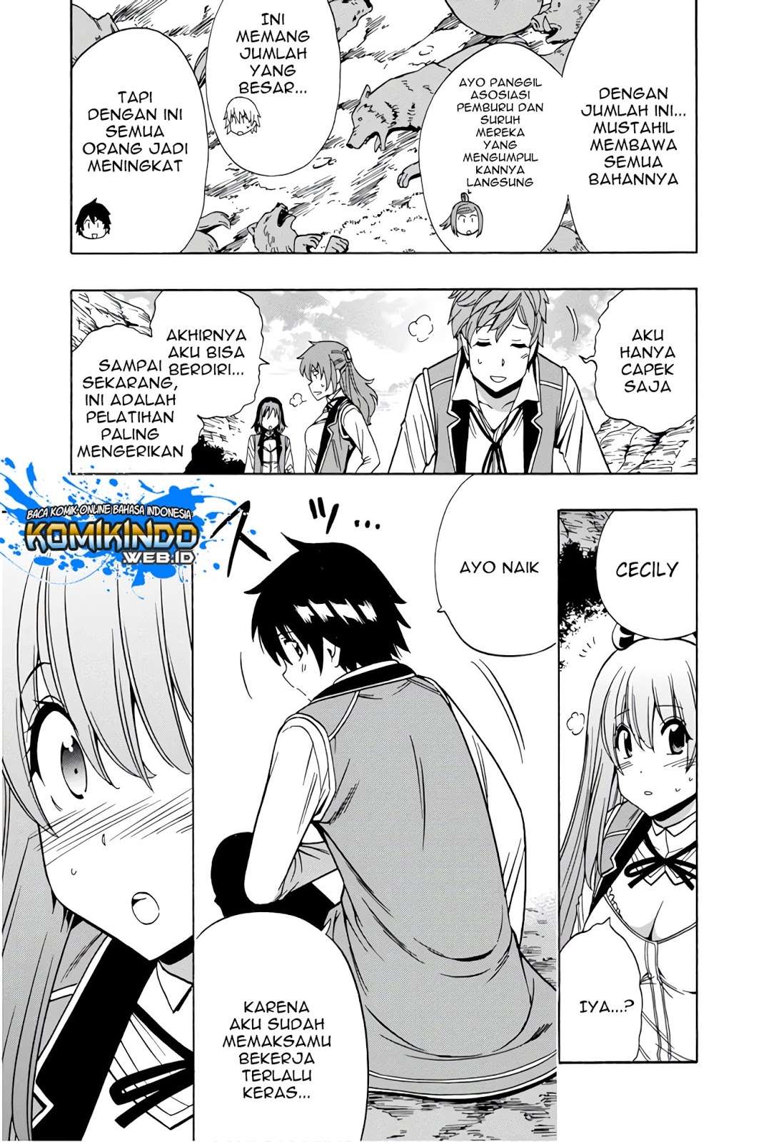 Kenja no Mago chapter 35 halaman 44