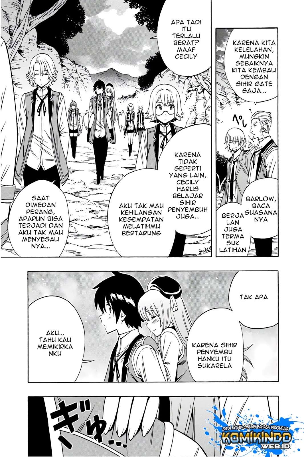 Kenja no Mago chapter 35 halaman 46