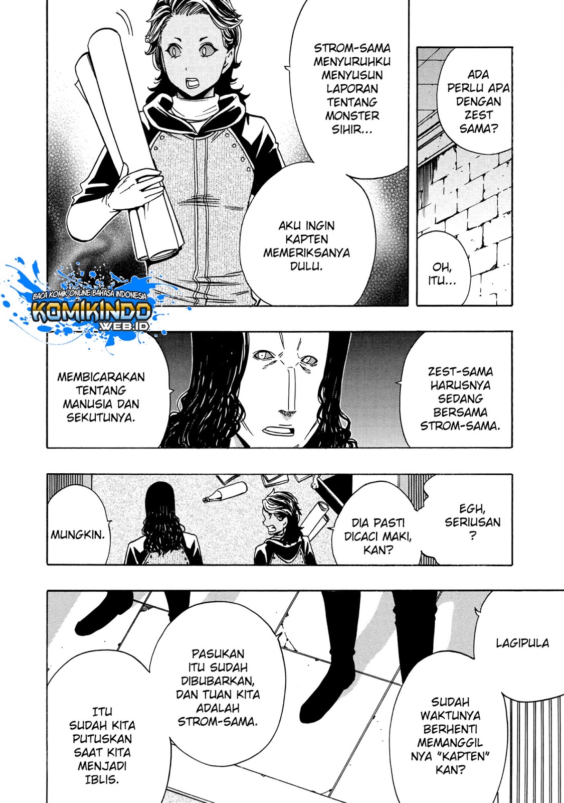Kenja no Mago Bab 36 halaman 19