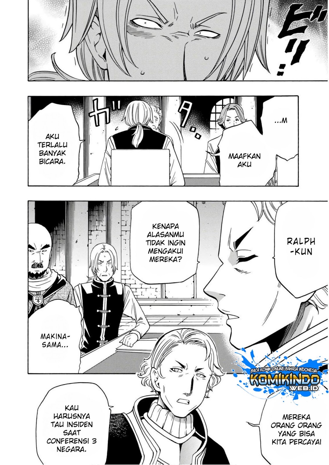 Kenja no Mago Bab 37 halaman 8
