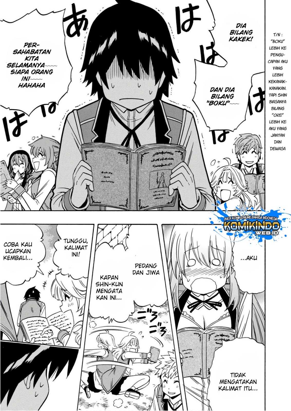 Kenja no Mago Bab 37 halaman 25