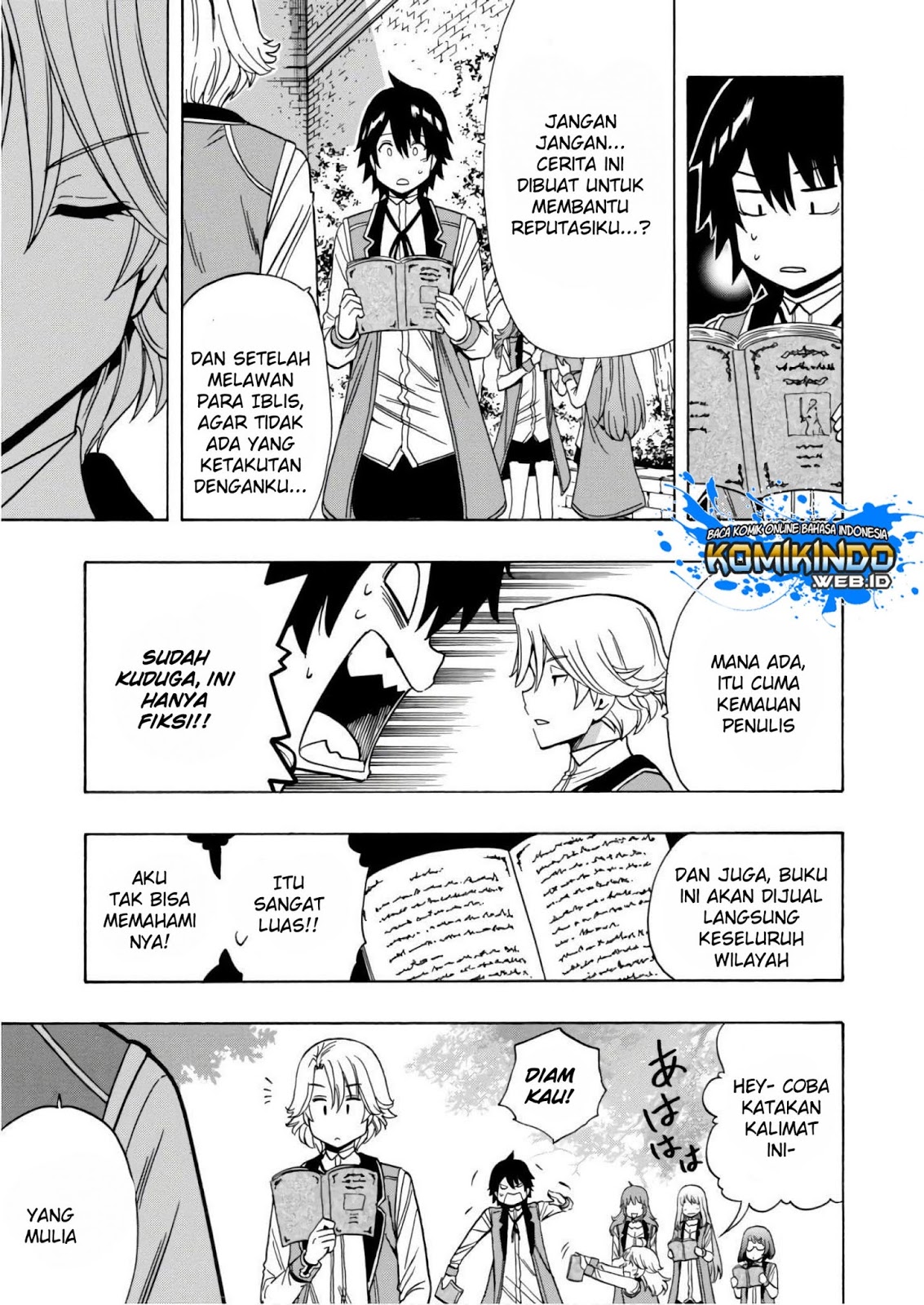 Kenja no Mago Bab 37 halaman 28