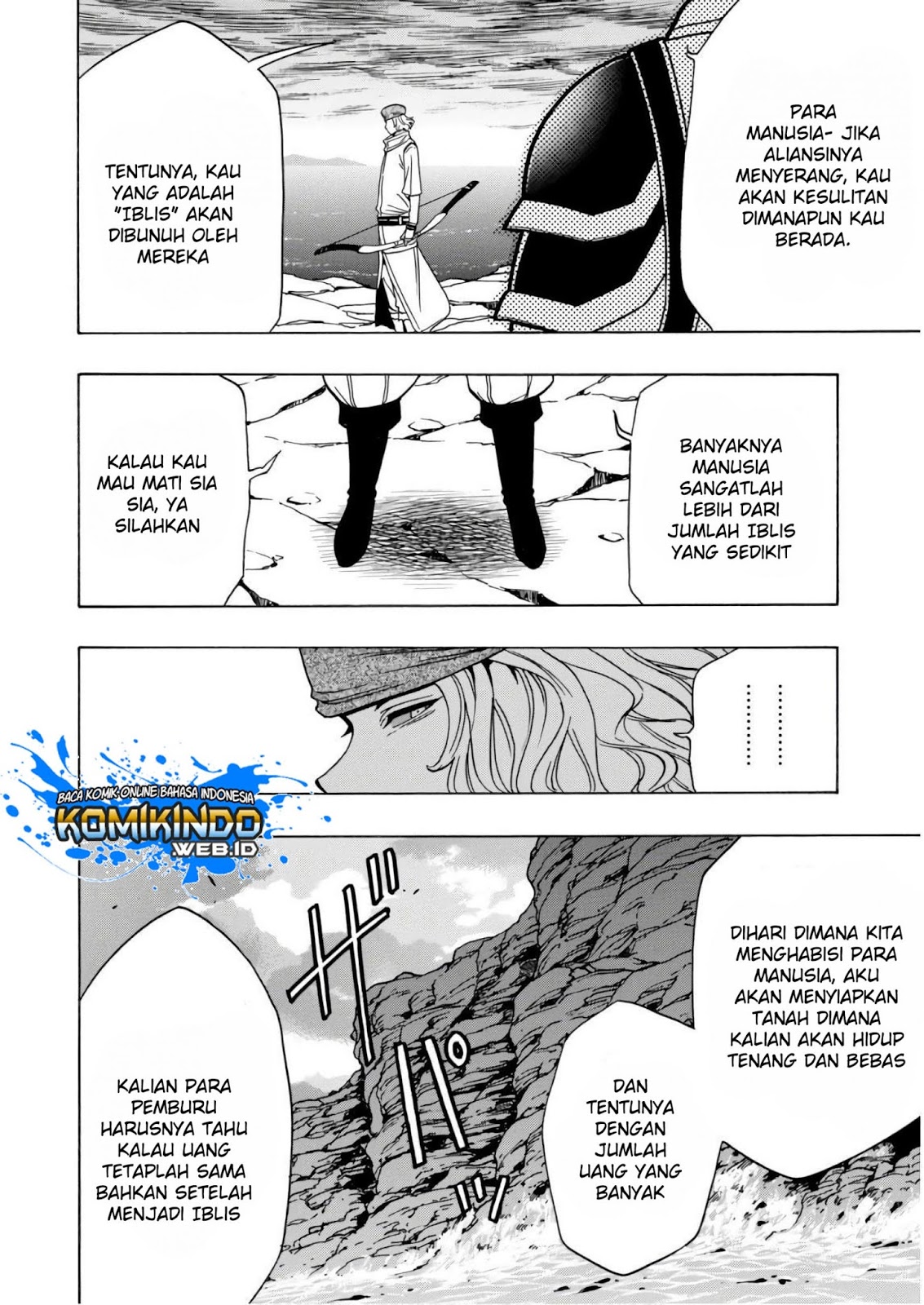 Kenja no Mago Bab 37 halaman 45