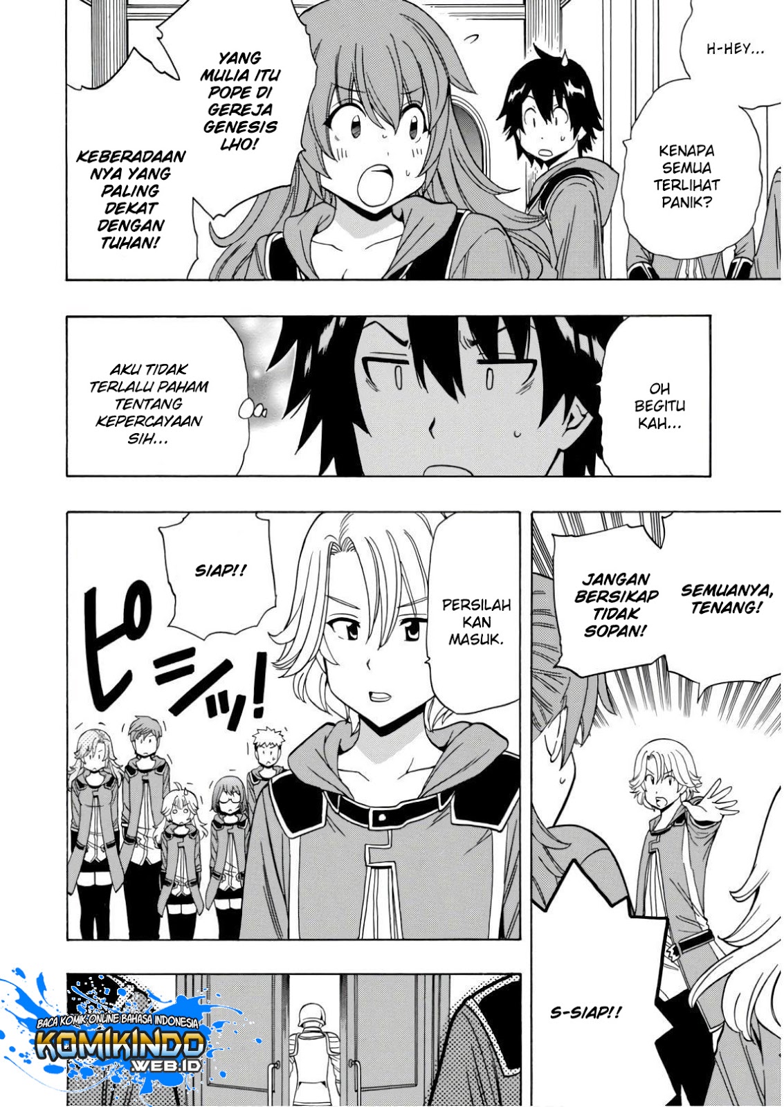 Kenja no Mago chapter 38 halaman 4