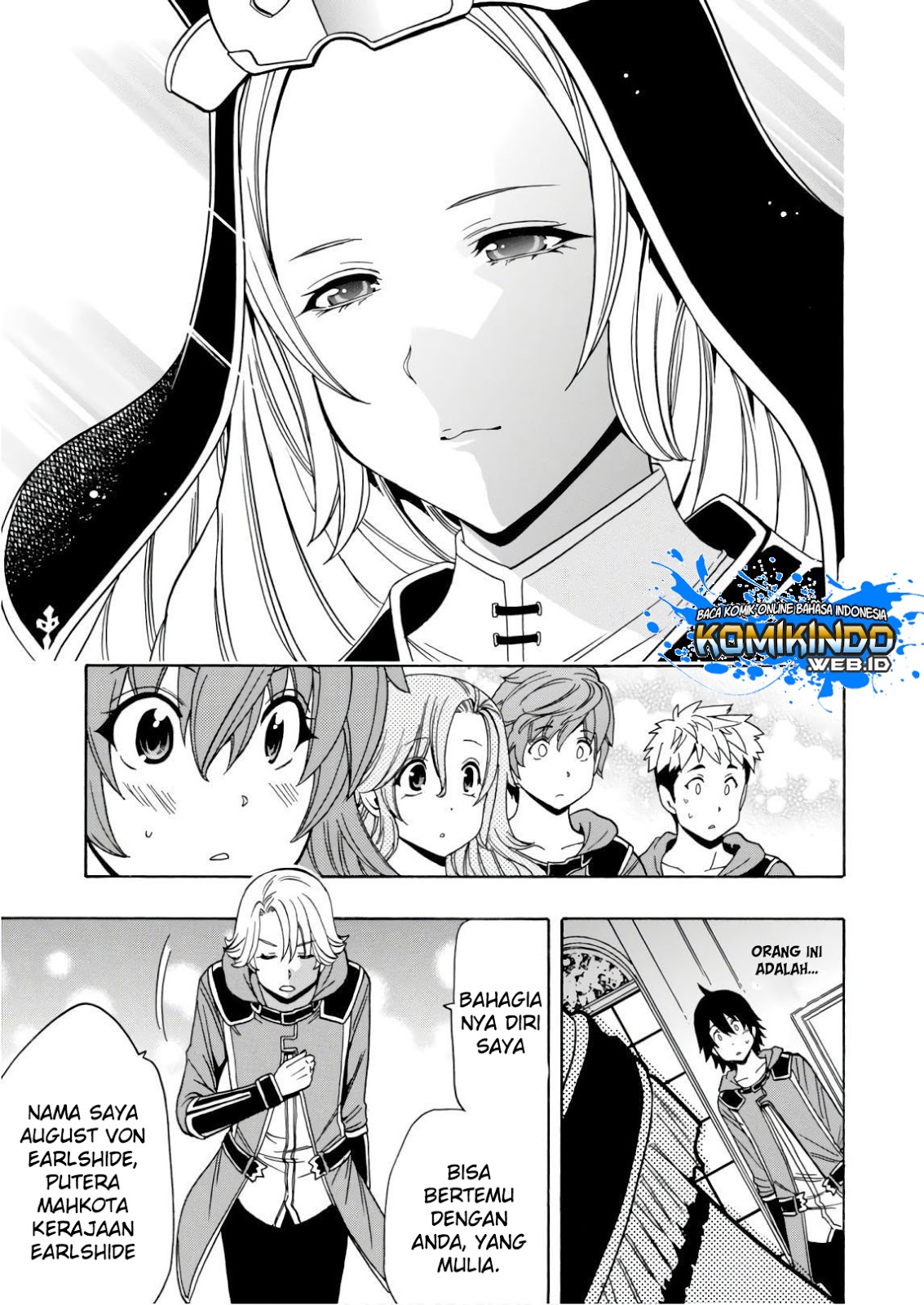 Kenja no Mago chapter 38 halaman 7