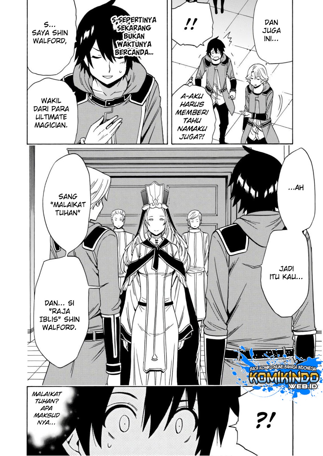 Kenja no Mago chapter 38 halaman 8
