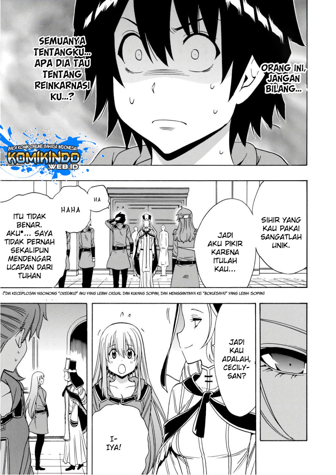 Kenja no Mago chapter 38 halaman 11