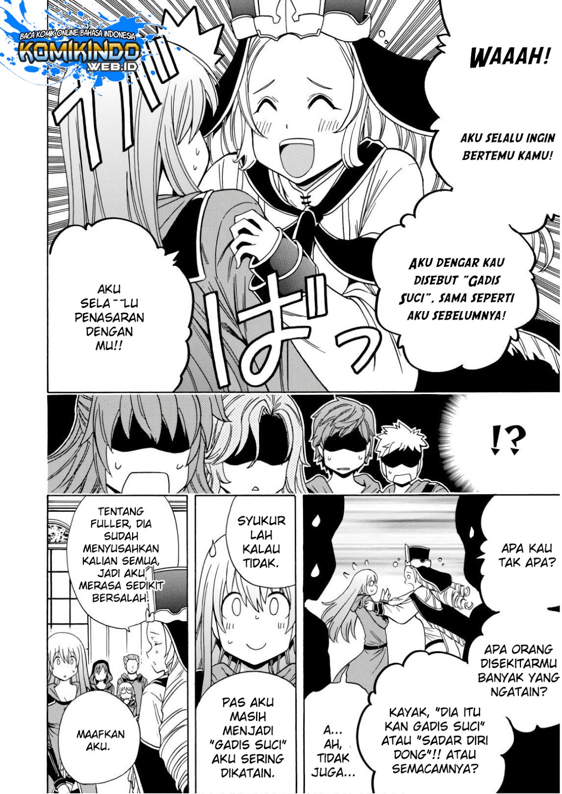 Kenja no Mago chapter 38 halaman 12
