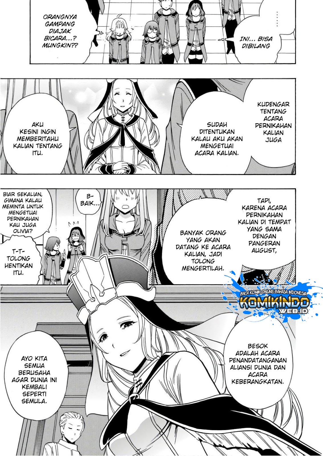 Kenja no Mago chapter 38 halaman 13