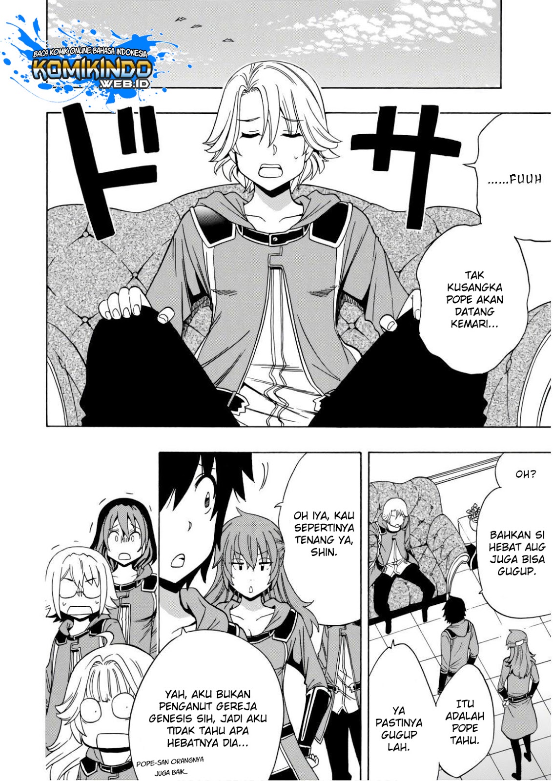 Kenja no Mago chapter 38 halaman 14