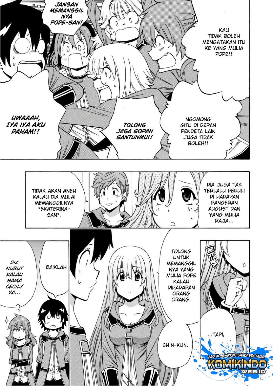 Kenja no Mago chapter 38 halaman 15