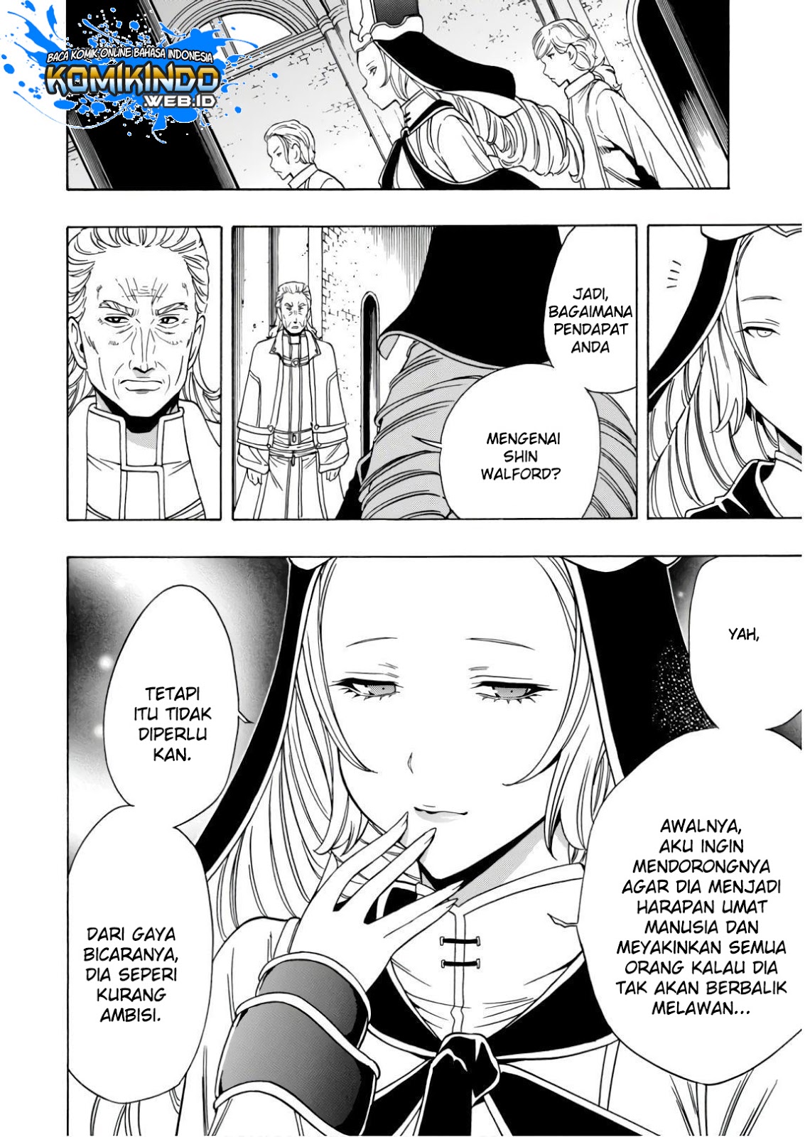 Kenja no Mago chapter 38 halaman 16