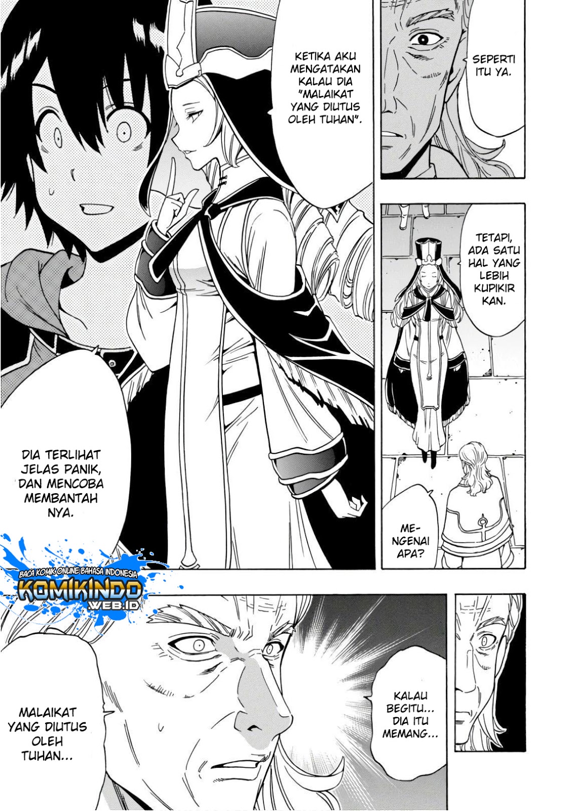 Kenja no Mago chapter 38 halaman 17