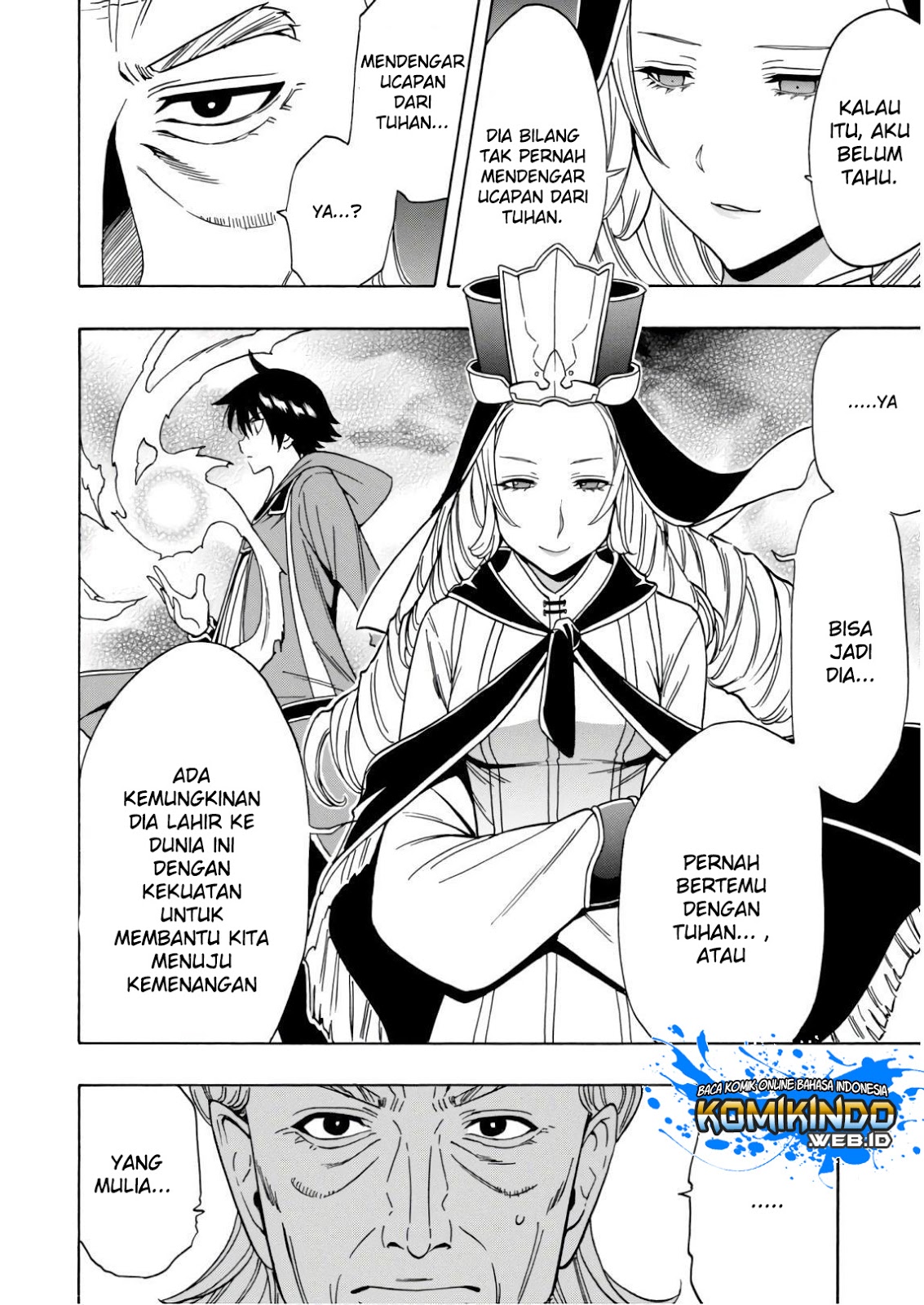 Kenja no Mago chapter 38 halaman 18