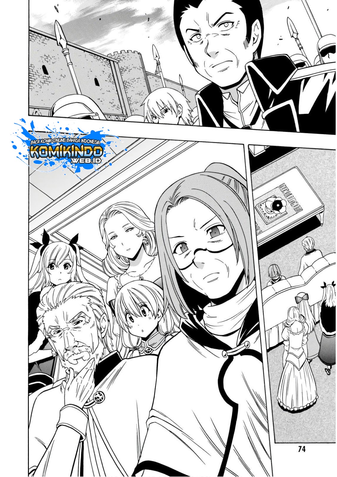 Kenja no Mago chapter 38 halaman 22