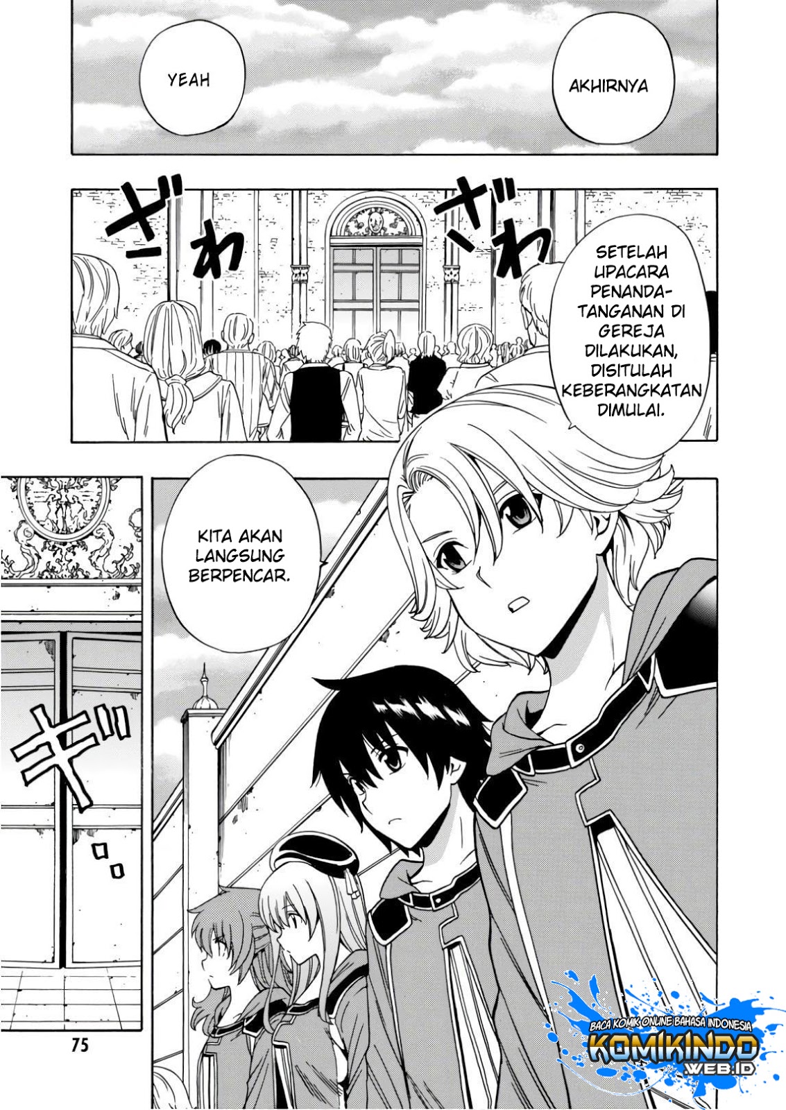 Kenja no Mago chapter 38 halaman 23