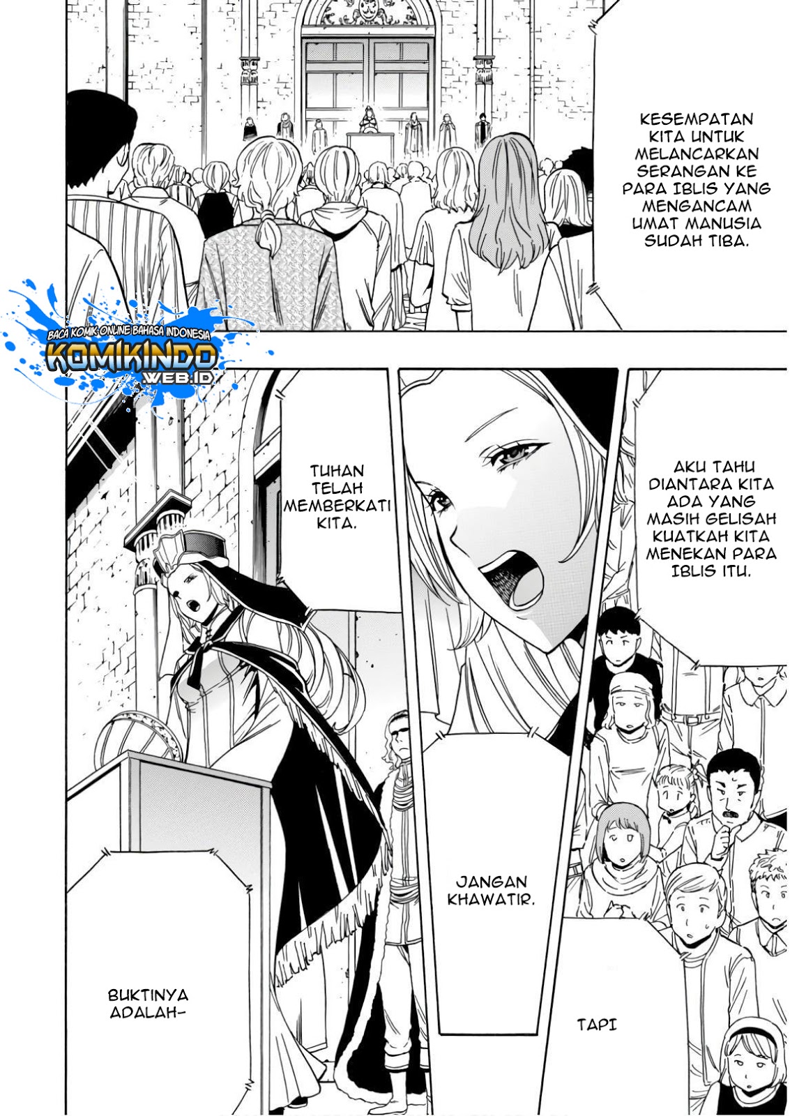 Kenja no Mago chapter 38 halaman 27