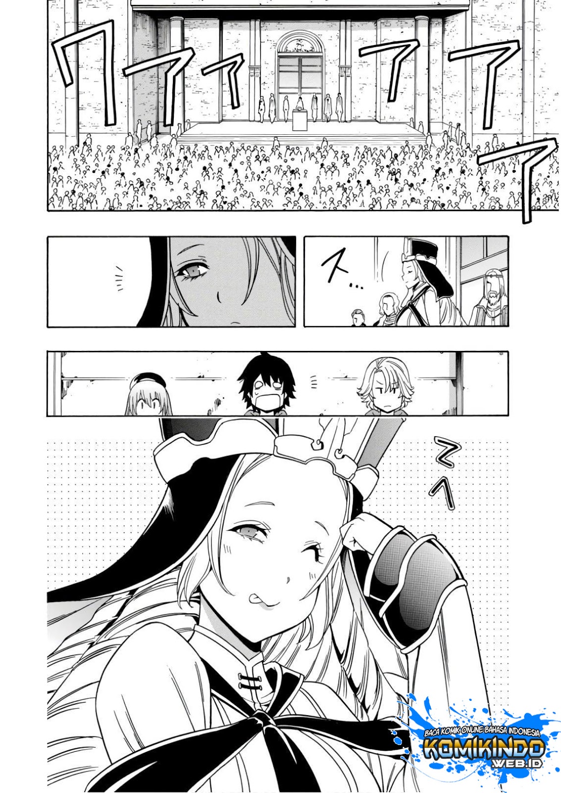Kenja no Mago chapter 38 halaman 34