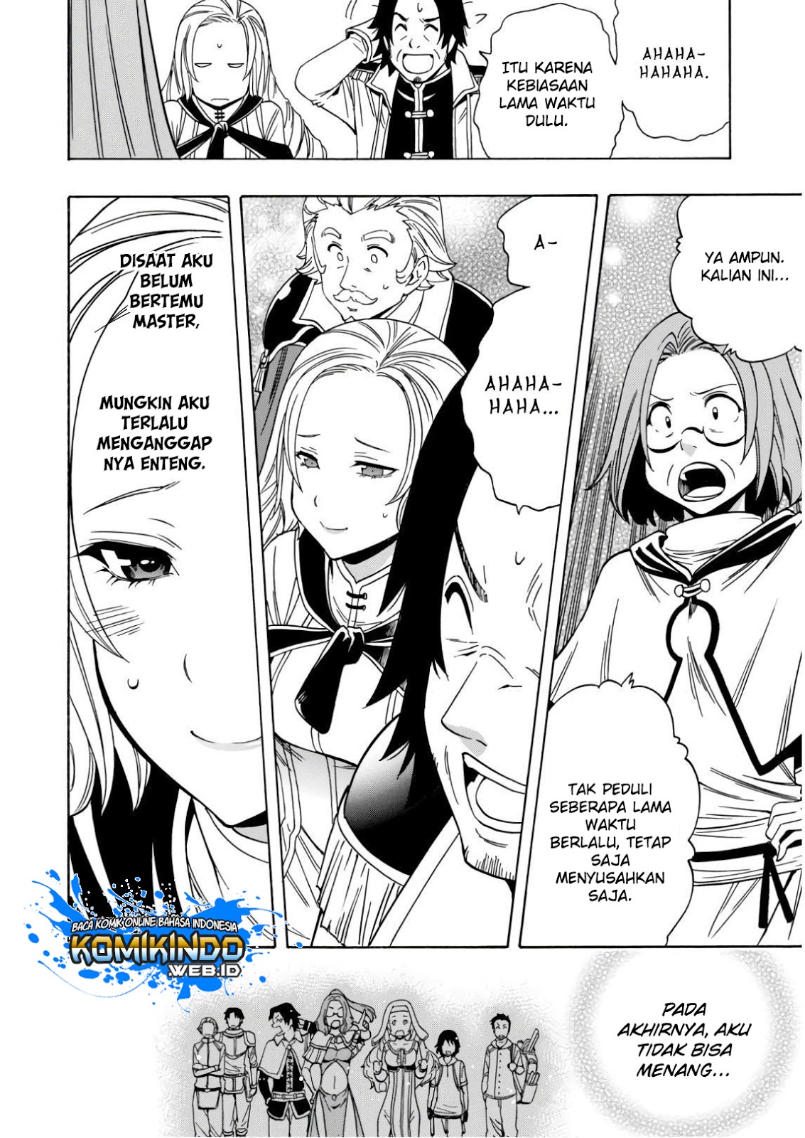Kenja no Mago chapter 38 halaman 58
