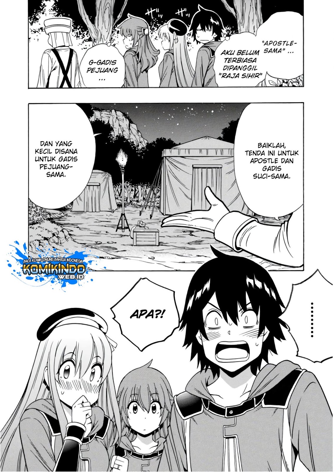 Kenja no Mago Bab 39 halaman 45