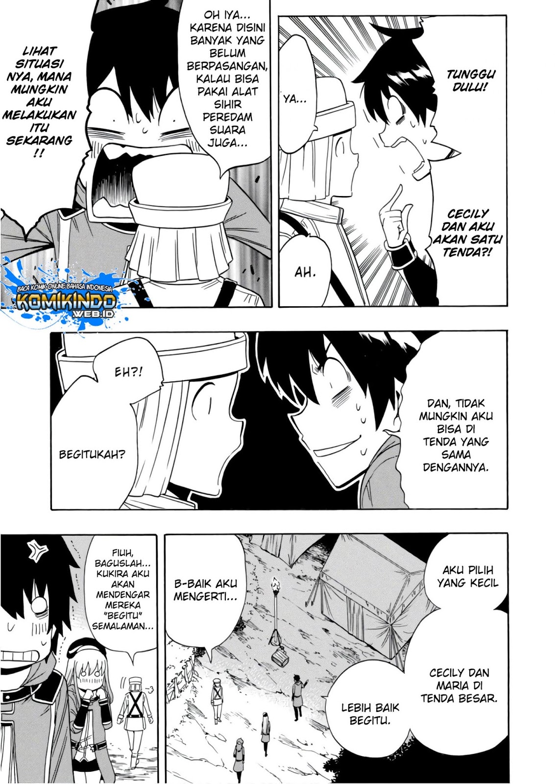 Kenja no Mago Bab 39 halaman 46