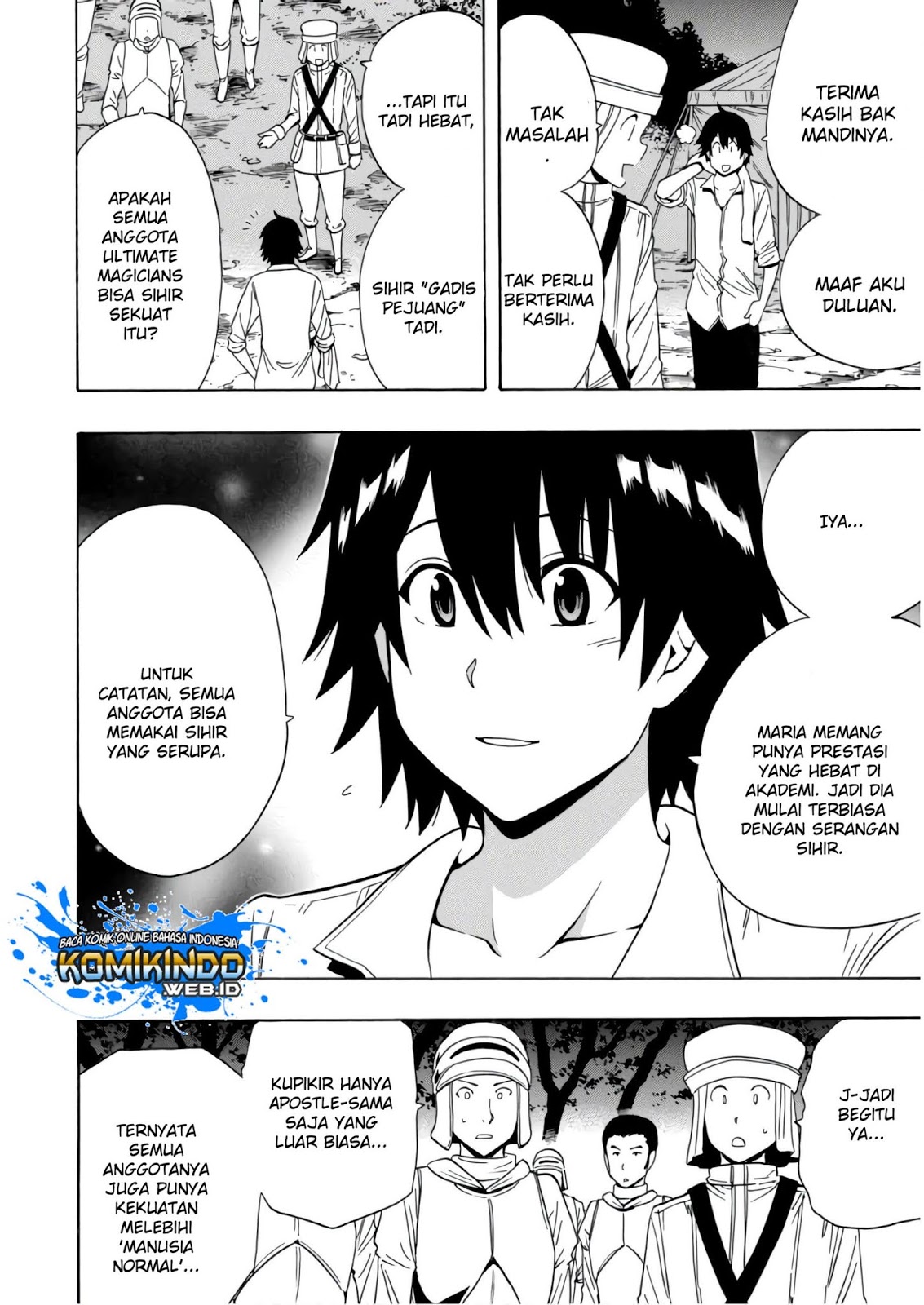 Kenja no Mago Bab 39 halaman 49