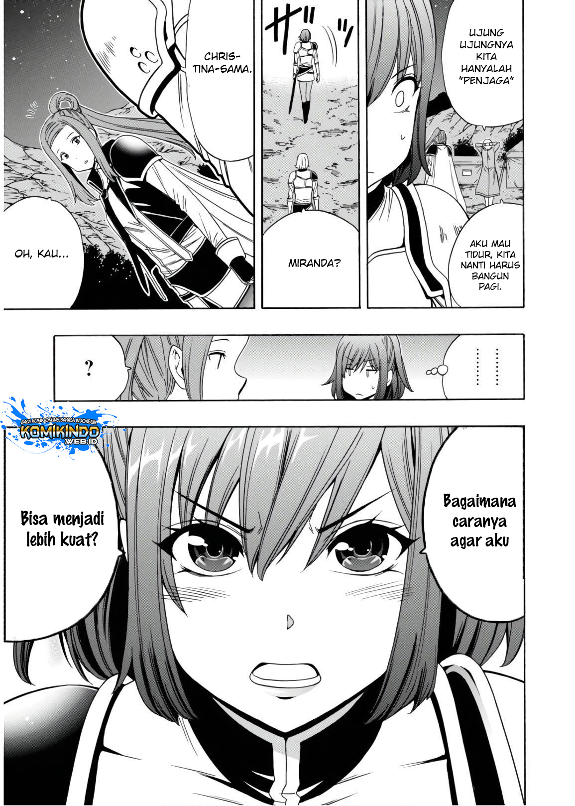 Kenja no Mago chapter 41 halaman 8