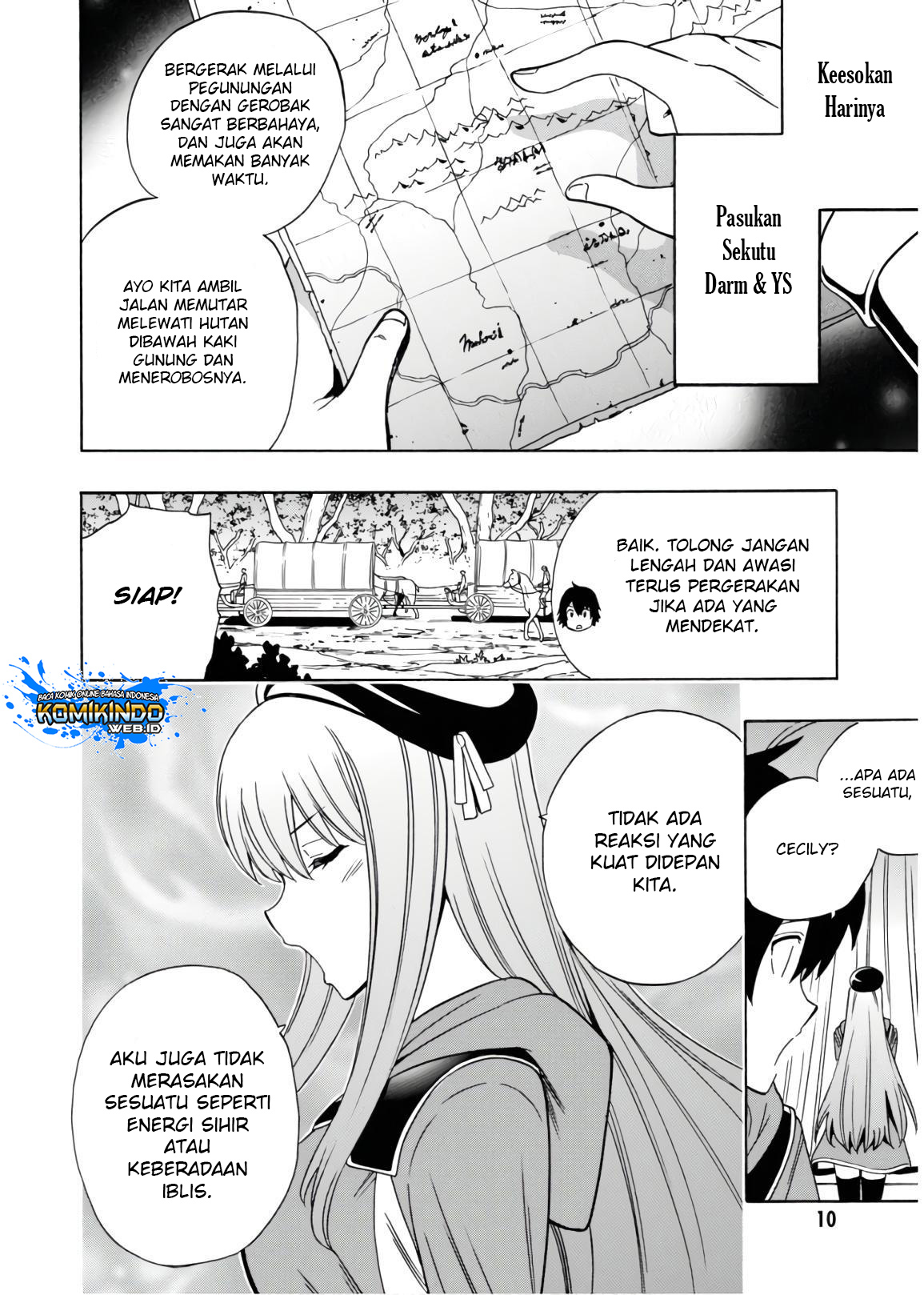 Kenja no Mago chapter 41 halaman 13
