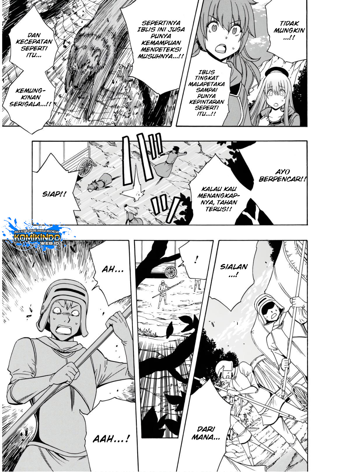 Kenja no Mago chapter 41 halaman 22