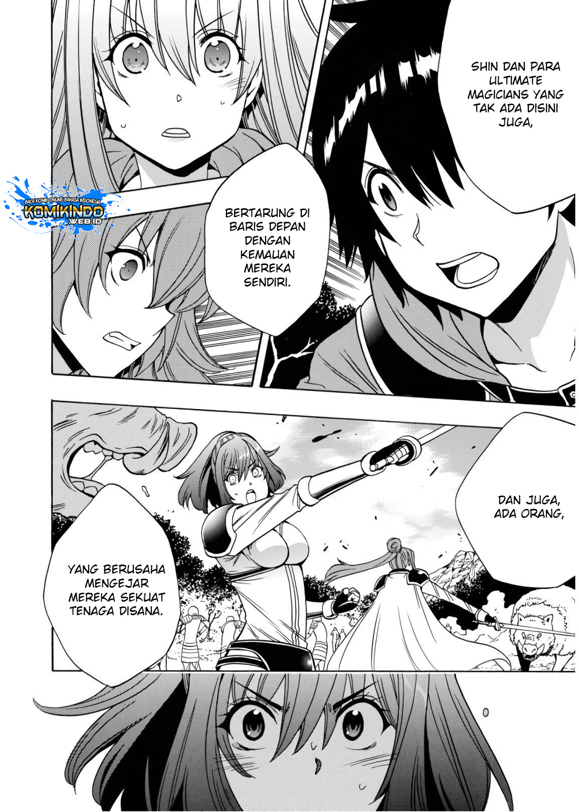 Kenja no Mago chapter 41 halaman 33