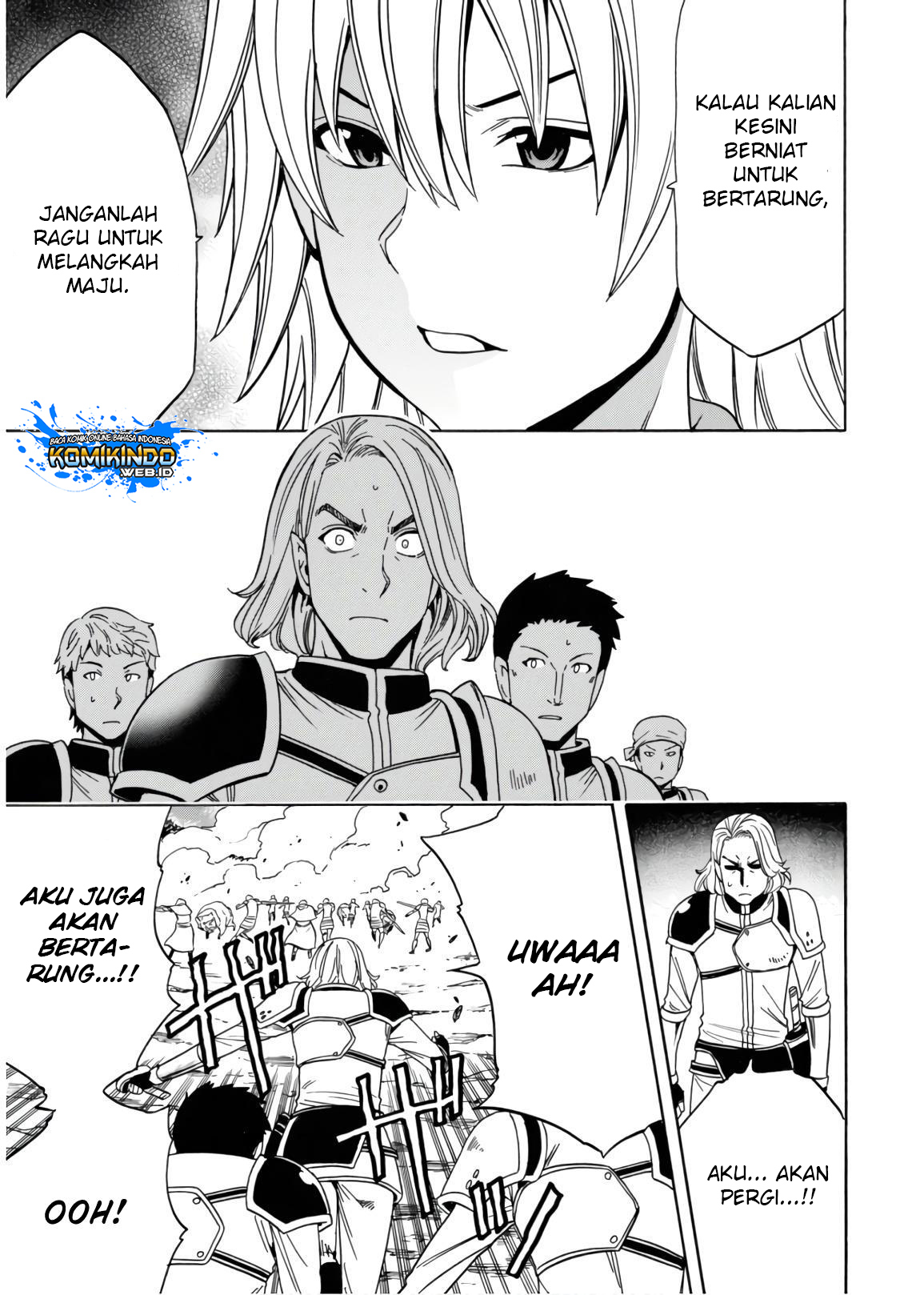Kenja no Mago chapter 41 halaman 34
