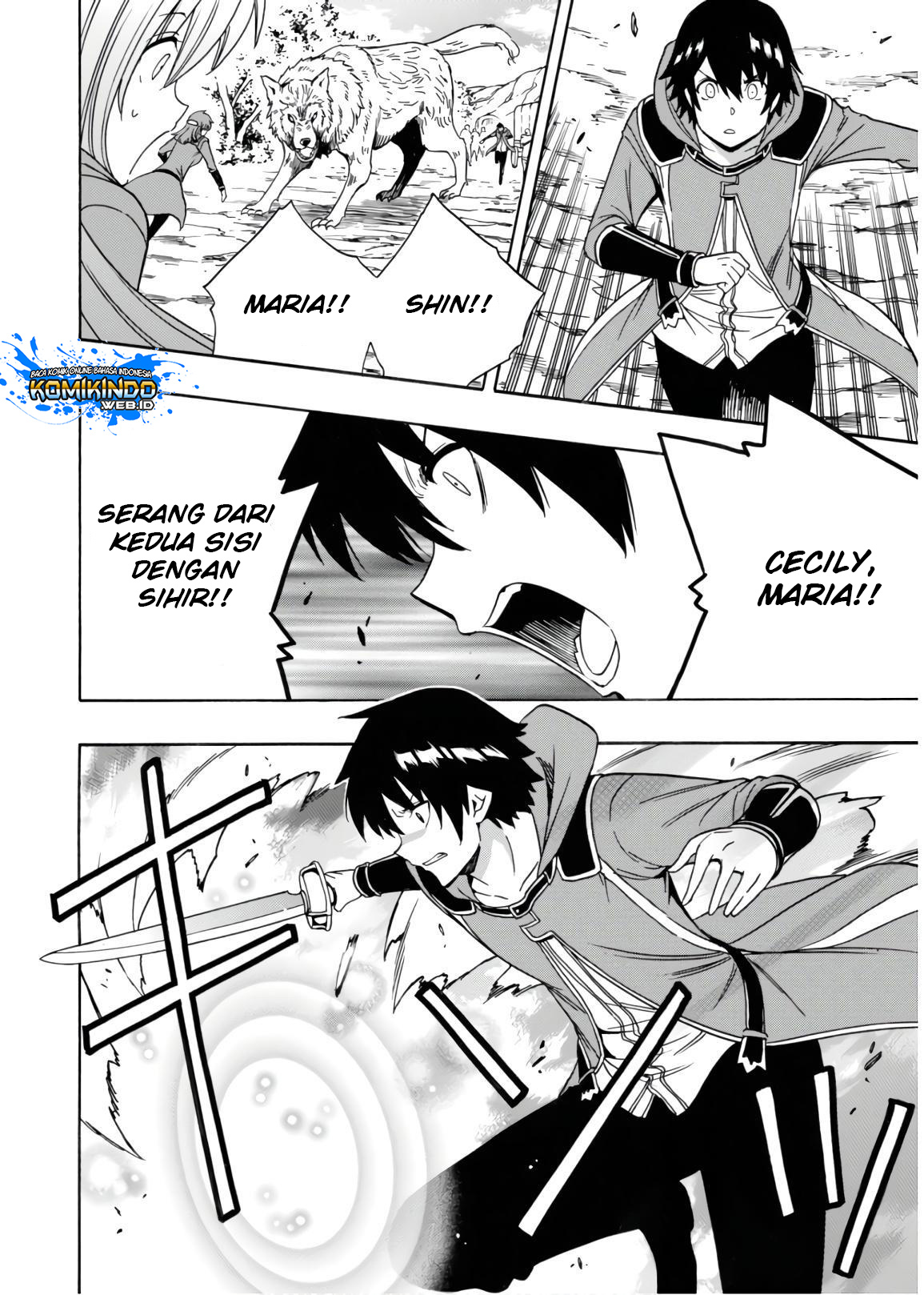 Kenja no Mago chapter 41 halaman 53