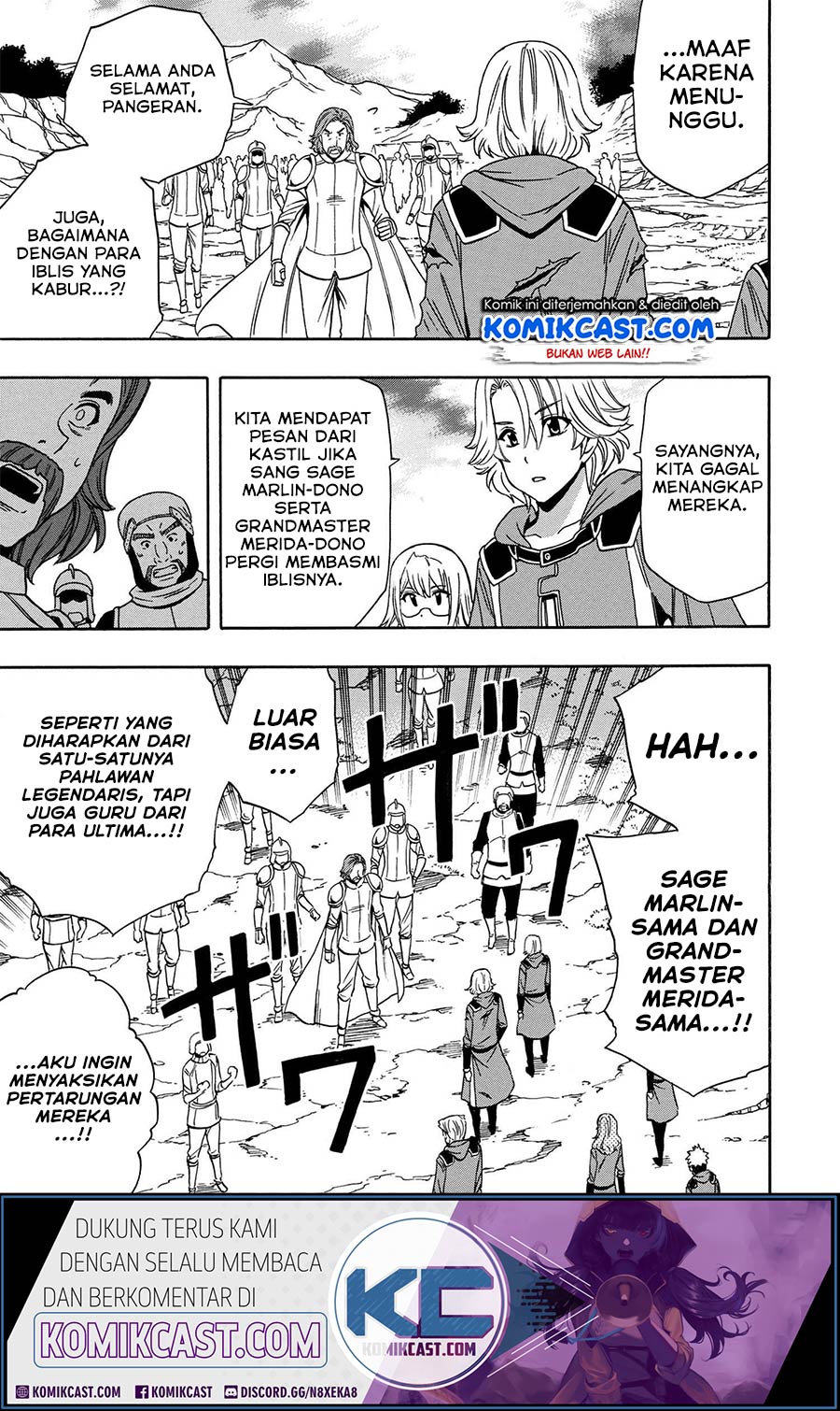 Kenja no Mago Bab 51.2 halaman 14