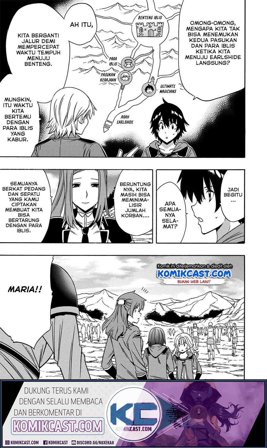 Kenja no Mago Bab 51.2 halaman 16