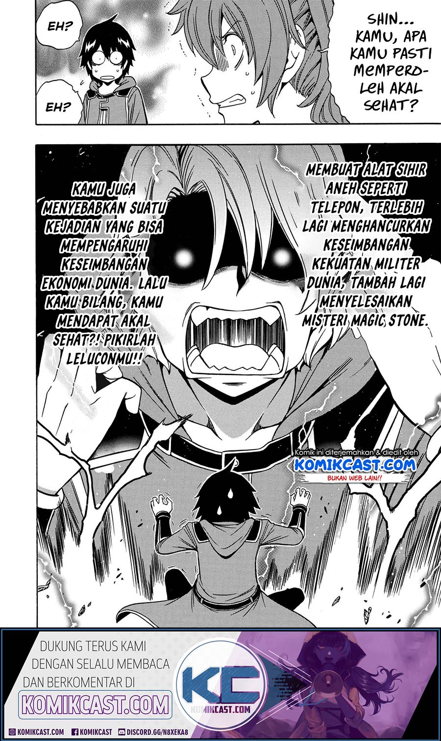 Kenja no Mago chapter 52 halaman 12