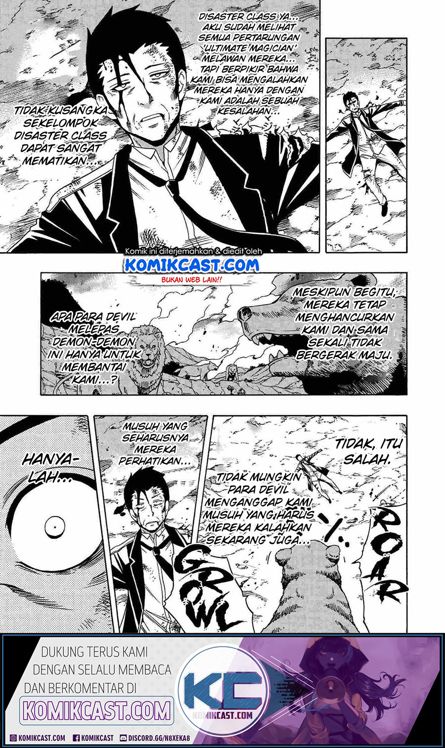 Kenja no Mago Bab 61 halaman 34