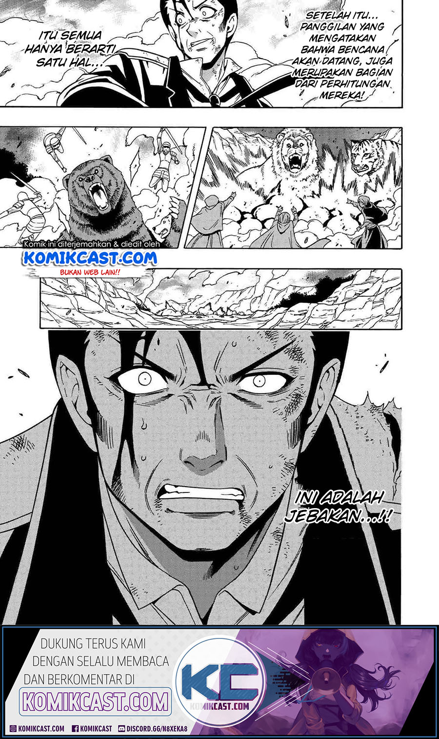 Kenja no Mago Bab 61 halaman 36