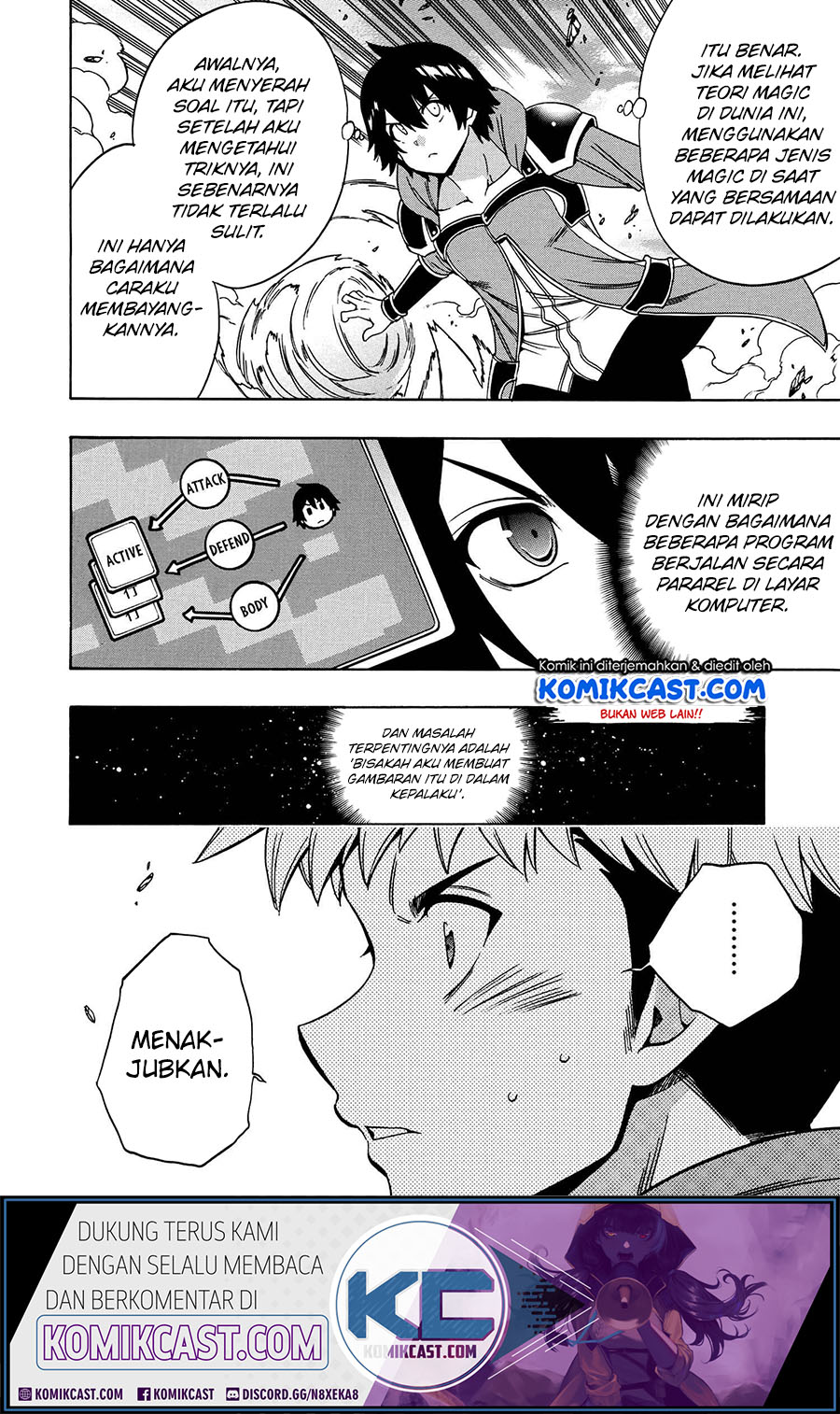 Kenja no Mago Bab 65 halaman 23