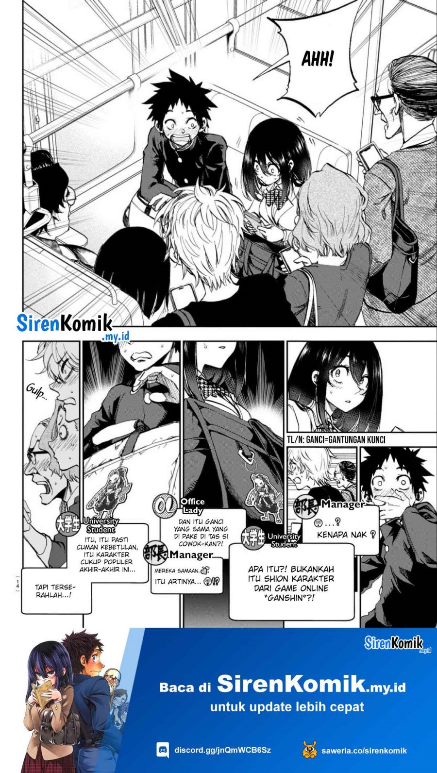 Kesa Mo Yuraretemasu chapter 1 halaman 10